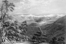 'Snowy Range, from Landour', 1838. Creator: George Francis White.