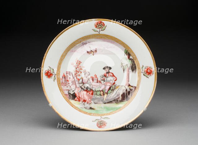 Plate, Meissen, c. 1740. Creator: Meissen Porcelain.