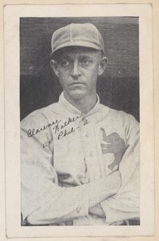 Clarence Walker, L.F. Phil - A., from Baseball strip cards (W575-2), ca. 1921-22. Creator: Unknown.
