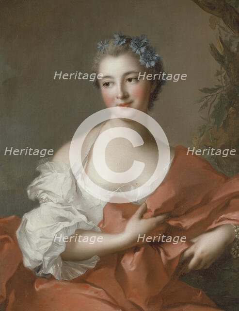 Marquise de l'Hôpital, c1740. Creator: Jean-Marc Nattier.