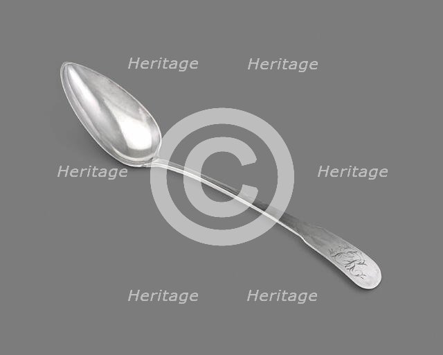 Tablespoon, c. 1810. Creator: Robert Wilson.