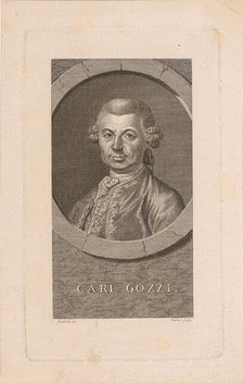 Carlo Gozzi (1720-1806). Creator: Endner, Gustav Georg (1754-1824).