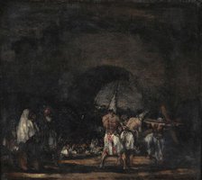 Scene with Flagellants, c1808. Creator: Goya, Francisco, de (1746-1828).