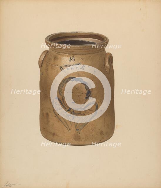 Jar, 1941. Creator: Giacinto Capelli.