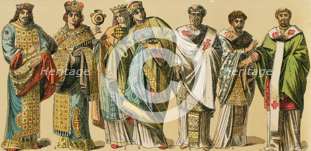 Byzantines, 1000-1200, (1884).  Creator: Unknown.