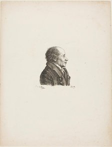Portrait of a Man, 1817. Creator: Andre Dutertre.