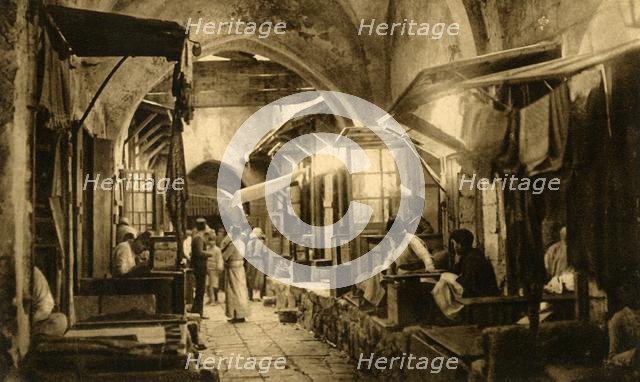 'Jerusalem - Bazaar of the Goldsmiths', c1918-c1939. Creator: Unknown.