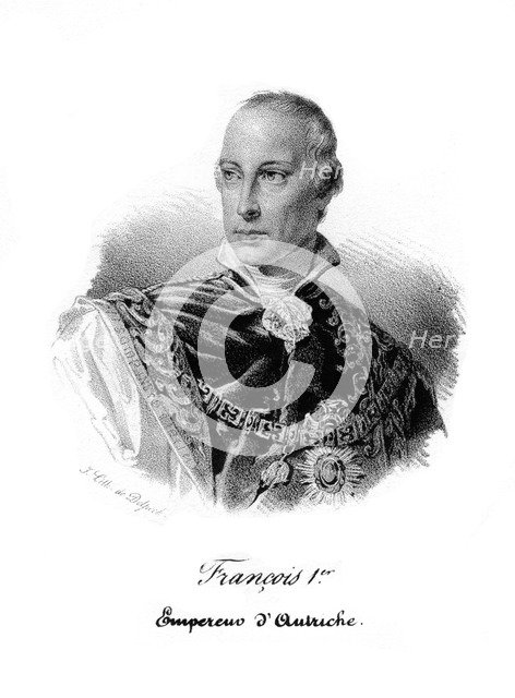Emperor Francis I of Austria, (19th century). Artist: Unknown