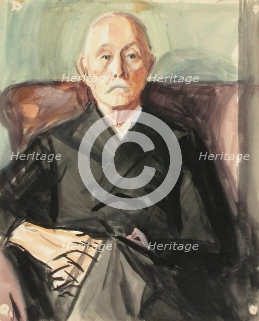 Sketch for a Portrait, c1910s. Creator: Verner Thome.