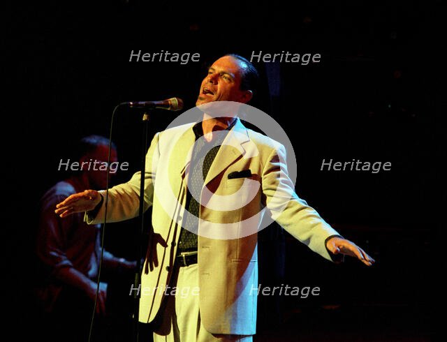 Kurt Elling, Brecon Jazz Festival, Brecon, Powys, Wales, Aug 2003. Creator: Brian O'Connor.