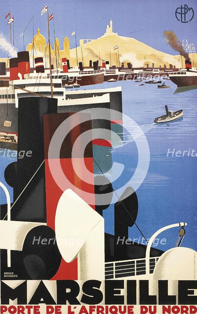 Marseille, c1930. Creator: Broders, Roger (1883-1953).