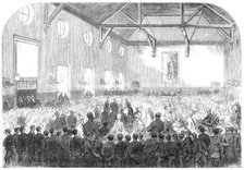 Speech Day at Wellington College, 1865. Creator: Unknown.