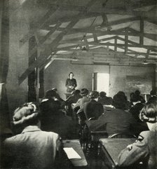 'W.A.A.F. Officer Lectures', c1943. Creator: Cecil Beaton.