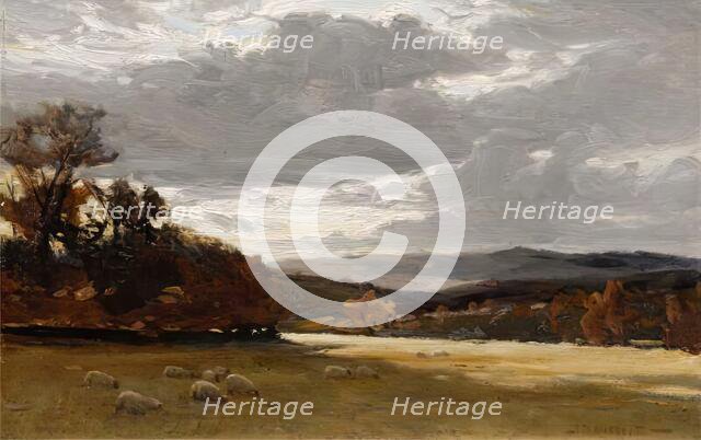 Near the Close of an Autumn Day, c1880-1940. Creator: Robert Buchan Nisbet.