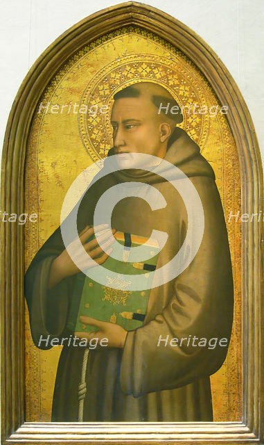 Saint Anthony of Padua, ca. 1340. Creator: Maso di Banco.