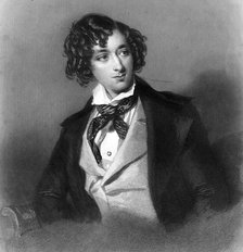 Benjamin Disraeli, 19th century British Conservative statesman and writer.Artist: H Robinson