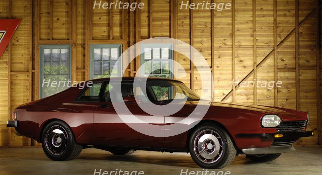 Jaguar XJS with Porsche 944 wheel arches 1976. Artist: Simon Clay.
