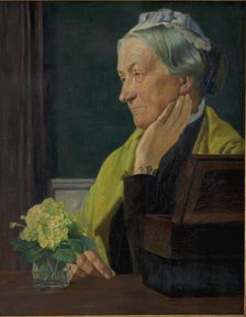 Ane Marie Rohde, née Schmidt, the artist's mother, 1903. Creator: Johan Rohde.
