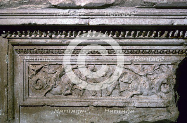 Nabatean Stone Relief. Artist: Unknown