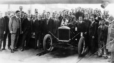 250,000th Model T Ford produced at Manchester, 1925. Artist: Unknown