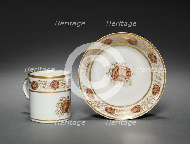 Cup from Oliver Wolcott, Jr. Tea Service (3 of 6), 1785-1805. Creator: Unknown.