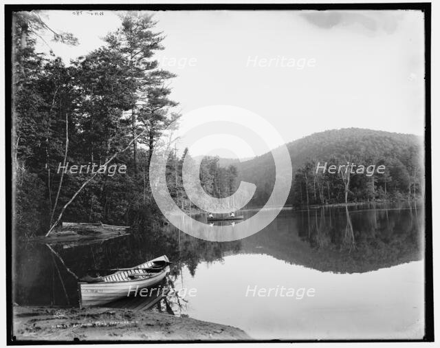 Sapphire Lake, Sapphire, N.C., (1902?). Creator: William H. Jackson.