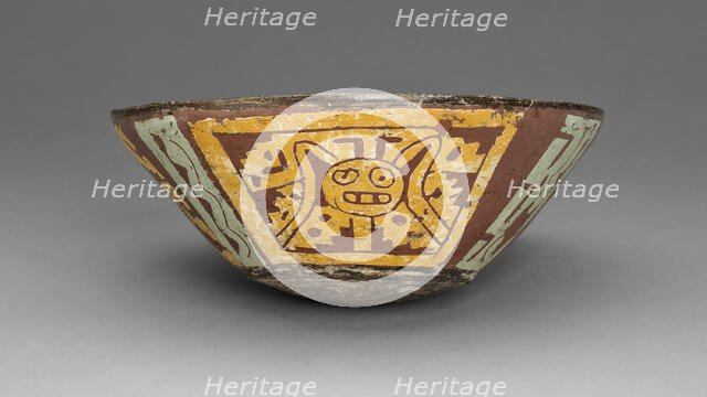 Bowl with Abstract and Geometric Designs, A.D. 600/900. Creator: Unknown.