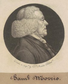 Samuel Morris, 1798. Creator: Charles Balthazar Julien Févret de Saint-Mémin.