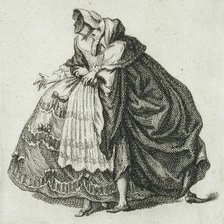 Couple in Masquerade, 18th century. Creator: Unknown.