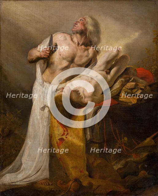 The Sacrifice of Isaac, 1630-1640. Creator: Pieter de Grebber.