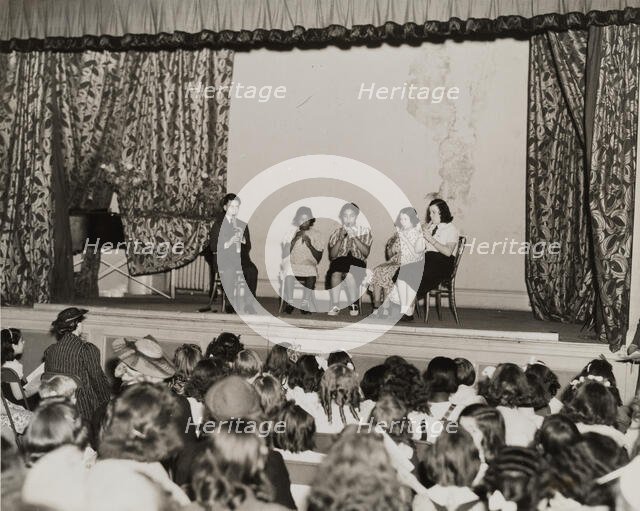 Quintet recital, Prospect Plaza Center, 1935 - 1943. Creator: Unknown.