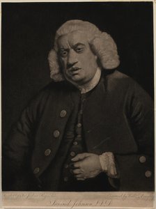 Portrait of Samuel Johnson (1709-1784). Creator: Doughty, William (1757-1782).