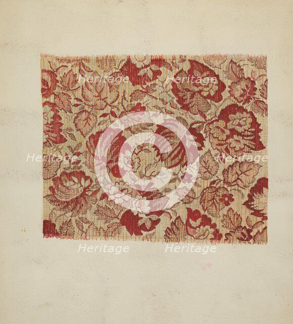 Ingrain Carpet, c. 1936. Creator: Jules Lefevere.