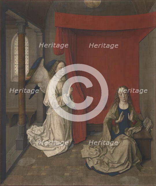 The Annunciation, 1450s. Creator: Bouts, Dirk (1410/20-1475).