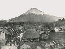'Fujiyama, The Sacred Mountain, from Jedzumi Village', Japan, 1895. Creator: Unknown.