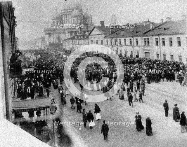 Complex Izmailovsky Regiment barracks between the Fontanka river and Obvodny canal.