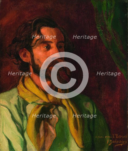 Portrait of Emile Bernard, 1897-1900. Creator: Zuloaga y Zabaleto, Ignacio (1870-1945).