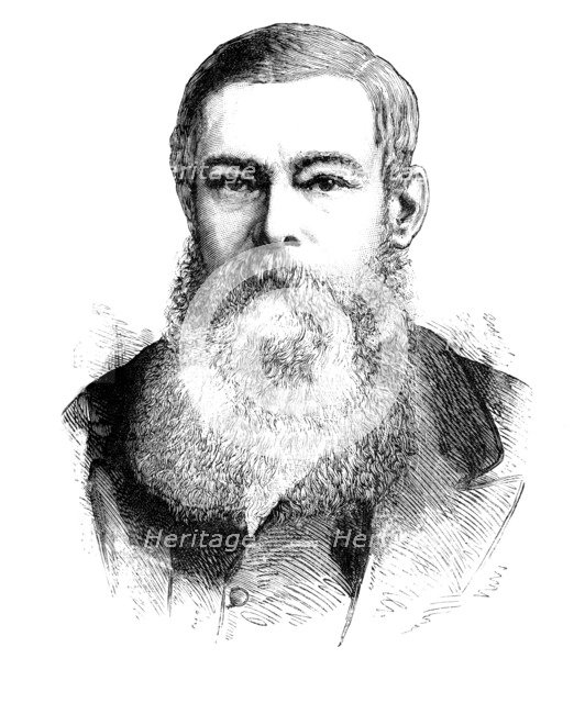 'Mr. J. H. Brand, President of the Orange Free State', c1880. Artist: Unknown.