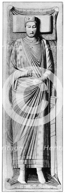 Effigy of King Henry II, 12th century, (1910). Artist: Unknown