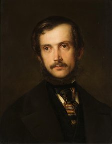 Portrait of a Man, between 1850-1860. Creator: Henryk Rodakowski.