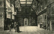 'The Hall, Audley End', 1898. Creator: Unknown.