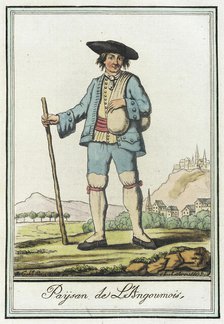 Costumes de Différent Pays, 'Paysan de L'Angoumois', c1797. Creators: Jacques Grasset de Saint-Sauveur, LF Labrousse.
