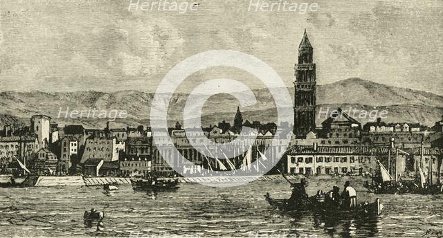 'Spalatro, from the Harbour', 1890.   Creator: Unknown.