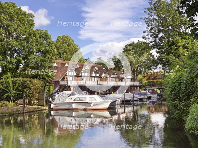 Boat House, High Street, Goring-on-Thames, South Oxfordshire, Oxfordshire, 2025. Creator: James O Davies.