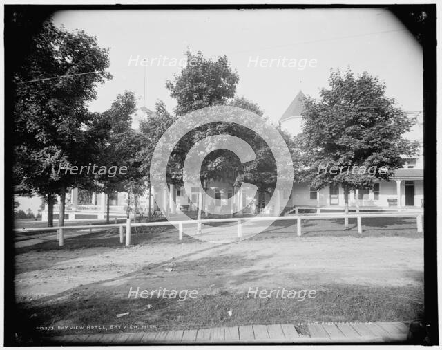 Bay View Hotel, Bay View, Mich., between 1890 and 1901. Creator: Unknown.