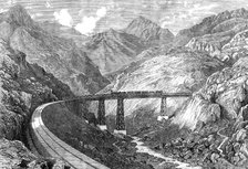 The Valparaiso and Santiago Railway: the Maquis Viaduct, 1864. Creator: Mason Jackson.