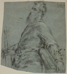 Half-length Figure Study for Saint Paul, 1561/65. Creator: Jacopo Bassano il vecchio.
