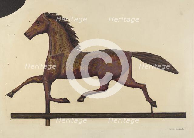 Weather Vane, c. 1939. Creator: Selma Sandler.