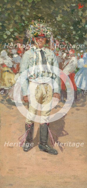 Man from Lanzhot, 1900-1910. Creator: Joza Uprka.