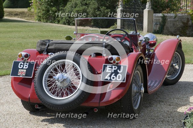 1937 SS 100 Artist: Unknown.